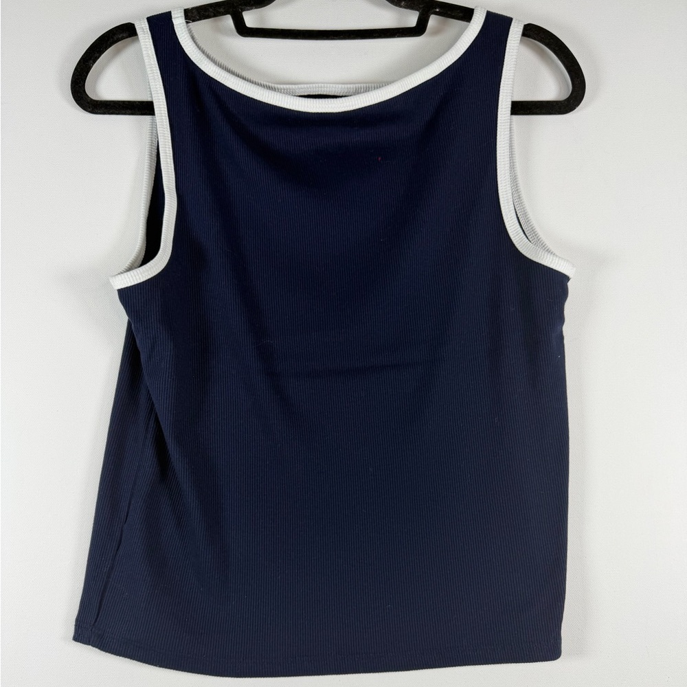 Wild Fable Tank Top Graphic "All American Sweetheart"
Ribbed - Navy Blue - XL - Picture 5 of 9